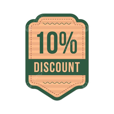 10 Discount Price Tag Up To 10 Off Ten Percent Discount 10 Discount