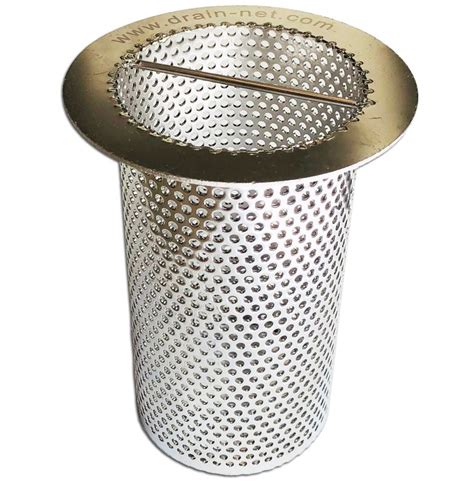 Perforated Drain Strainer Made Of Stainless Steel For Foodservice