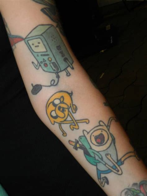 Adventure Time Tattoo Time Tattoos Adventure Time Tattoo Adventure Time