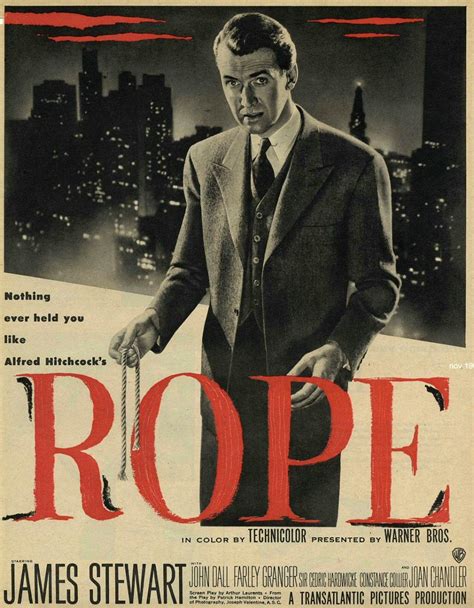 Rope 1948 Alfred Hitchcock Movies Alfred Hitchcock Movie Posters