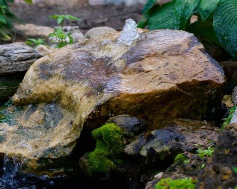 How To Make A Bubbling Rock Fountain Diy Outdoor Happens