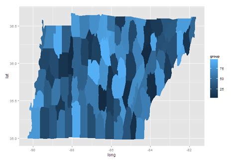 Solved Remove Border Lines In Ggplot Map Choropleth R