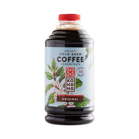 Then add coffee back in, and see if you need additional insulin to cover the effects of caffeine. Organic Cold Brew Coffee Concentrate by Kohana - Thrive Market