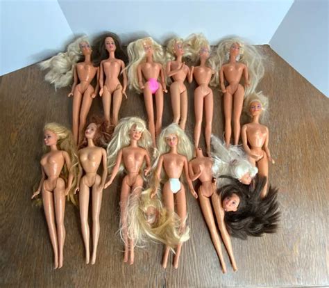 Lot Of Mattel Vintage Barbie Doll Skipper Stacie Midge Dolls From S