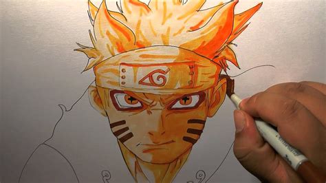 How to draw naruto uzumaki step by step tutorial from naruto shippuden in this video i will be teaching you how to draw naruto. Drawing time lapse: Naruto Bijuu Sage Mode - YouTube