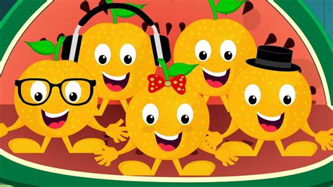 Five Little Oranges Original Songs By Kids Channel Youtube