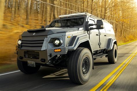 This Custom Armored Truck Makes The Hummer Ev Look Bland Carbuzz