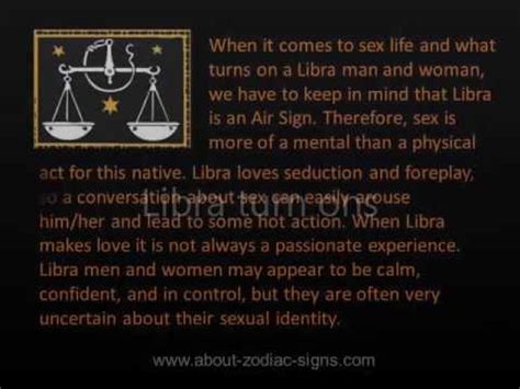 When a cancer man falls in love, he must, at least, cuddle you and feel your skin on his. Libra turn ons | How to seduce Libra? - YouTube
