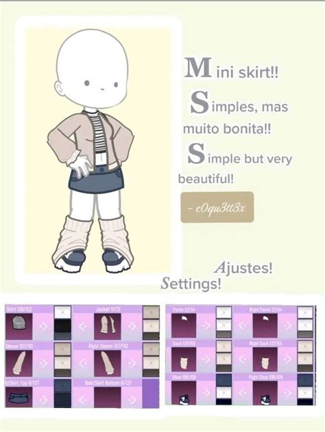 Pin Em Ropa Ideias Para Personagens Roupas De Personagens Roupas De Desenhos Animados