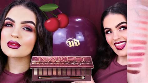 Urban Decay Naked Cherry Collection Review Swatches Tutorial Youtube