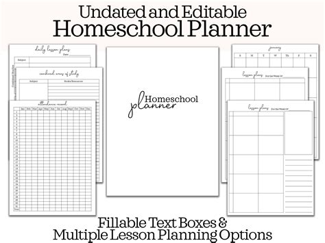 This Minimalist Homeschool Planner Is Simple Making It Easy To Print