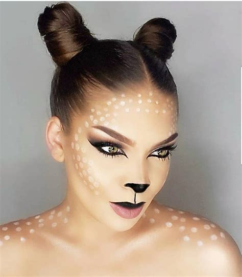 65 Best Halloween Makeup Ideas On Instagram 2020 Makeup Looks Bambi Makeup Fox Makeup