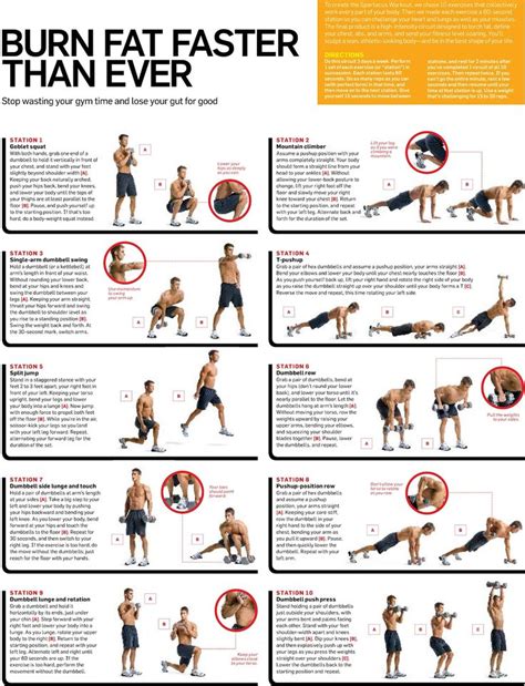 Thankfully, there are several workouts (especially high impact cardio exercise) you can do, that will burn fat for fun and help you get fitter and more toned. 10 Moves to Help Burn Fat Faster than Ever - Spartacus ...