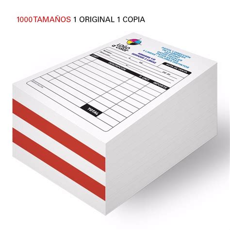 1000 Notas De Remisión 14 Tc Envio Y Diseño Gratis 54900 En Mercado Libre