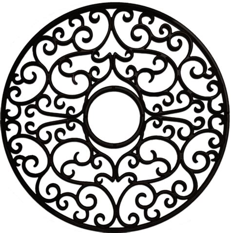Wholesale vintage wrought iron medallion laundry metal modern metal wall art for home decorations customized size. Nedal with Border | Ceiling art, Ceiling medallions, Art store
