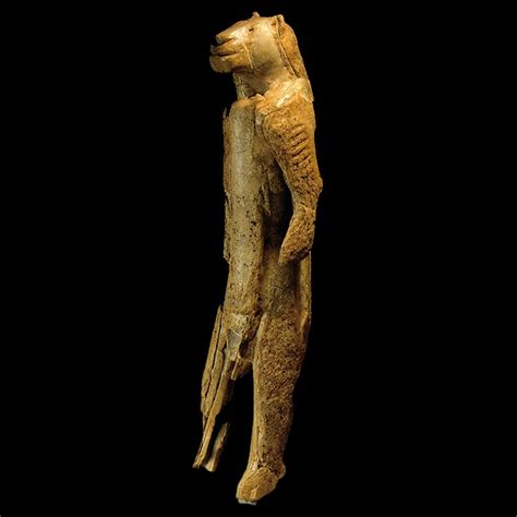 Lion Man Hohlenstein Stadel Cave Ice Age Sculpture Prehistory History Art Sculptures Archaeology