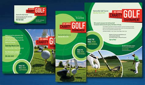 Drive Your Charity Golf Tournament Marketing With Professional Graphic