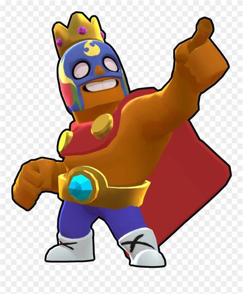 Best star power and best gadget for el primo with win rate and pick rates for all modes. El Primo Skin-el Rey - El Primo Brawl Stars Clipart ...