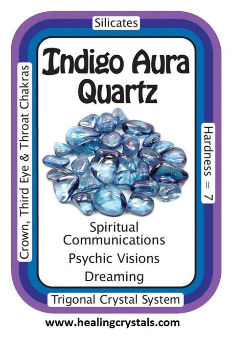 Indigo Aura Quartz I Am Connected To A Higher Power In The Universe