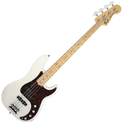 Fender American Deluxe Precision Bass Ash MN White Blonde At Gear4music