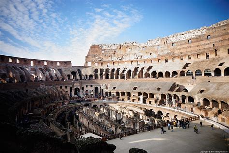 The Colosseum Or Coliseum Also Known As The Flavian Amphitheatre