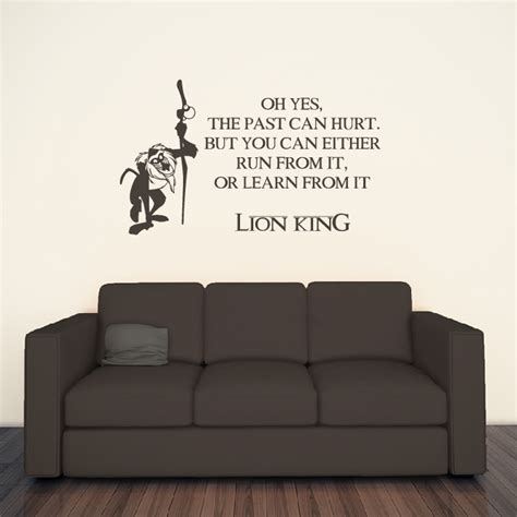 Check spelling or type a new query. Lion King Wall Sticker Movie Quote Wall Decal Kids Bedroom ...