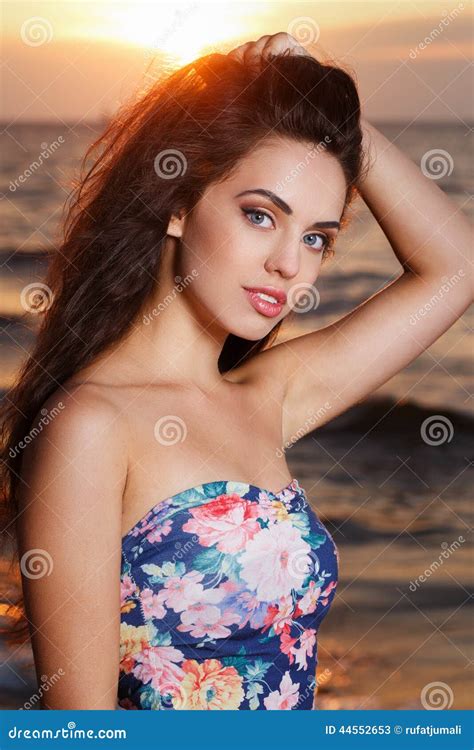 Beautiful Girl On The Beach Stock Image Image Of Close Bikini 44552653
