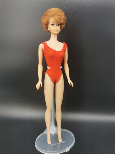 BARBIE MIDGE Titian Bubblecut Red Swimsuit Mattel Original PicClick UK