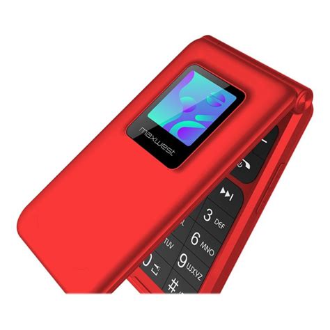 Maxwest Neo Flip 4g Lte Mobile Phone Red Neo Flip Rd
