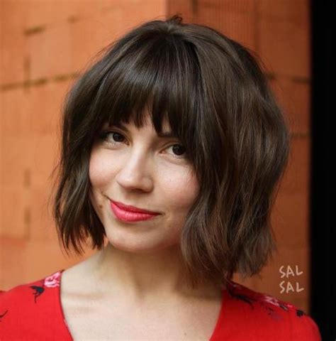 10 Best Short Wavy Hair With Bangs 2020 Hairstyles Ideas