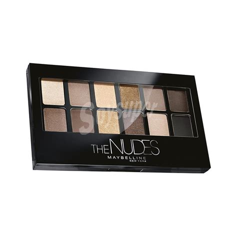 Maybelline New York Sombras The Nudes Palette De Maybelline Ud
