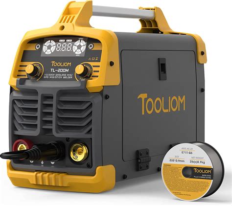 Tooliom A Mig Welder In Flux Mig Solid Wire Lift Tig Stick