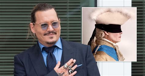 Johnny Depp Seen In Full Costume As King Louis Xv In Romantic Drama