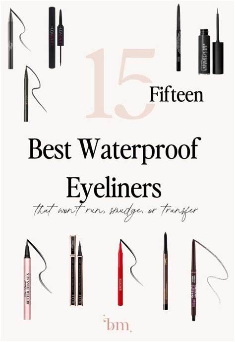 The 15 Best Waterproof Eyeliners That Wont Run Smudge Or Transfer ⋆