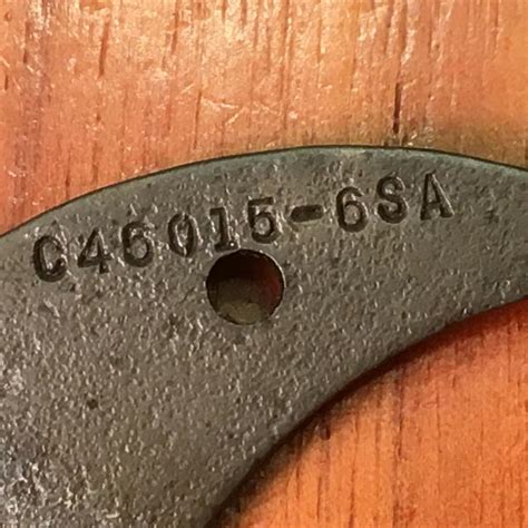 M1 Garand Safety C46016 6 Sa Springfield Armory For Sn 280000 To