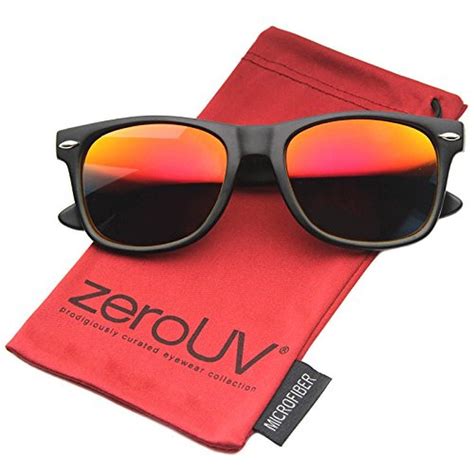 Zerouv Zv 8025 02 Wayfarer Sunglasses Black 58 Mm Brought To You By