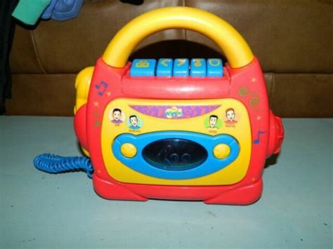 The Wiggles Cassette Recorder With Sing Along 24098 Tape Player