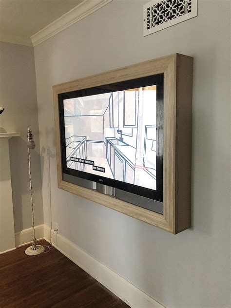 Five Steps To Build A Frame For A Wall Mounted Tv Mounted Tv Ideas