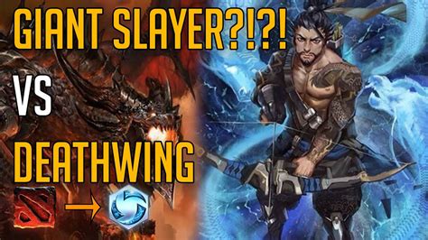 Qm Hanzo Giant Slayer Vs Deathwing Not Bad Youtube