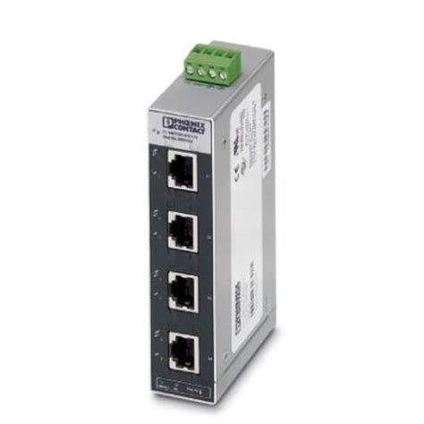 Phoenix Contact Fl Switch Sfn 5tx 24vac Industrial Ethernet Switch 10