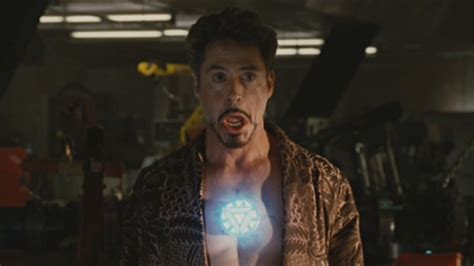 He uses the primitive device to escape from the cave in iraq. What Really Happened Behind The Scenes Of Iron Man 2