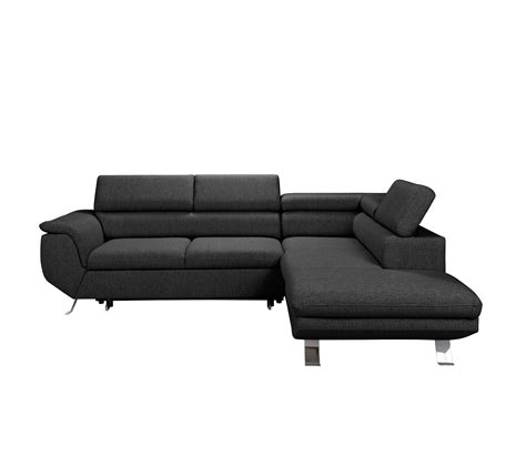 Un petit clin d'oeil aux années 60 mais avec tout ce qu'il faut de modernité. Canapé d'angle convertible méridienne droite PHOENIX tissu ...