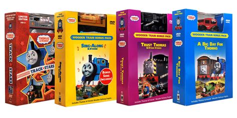 Thomas And Friends Movie And Train Set Collection 3 Boxset On Dvd Movie