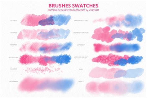 Watercolor Brushes For Procreate Watercolor Idea