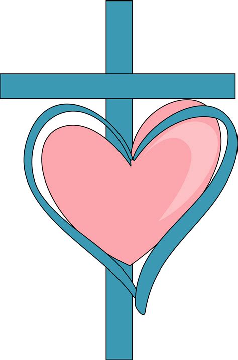 Download these amazing cliparts absolutely free and use these for creating your presentation, blog or website. Library of cross w heart image library library png files ...