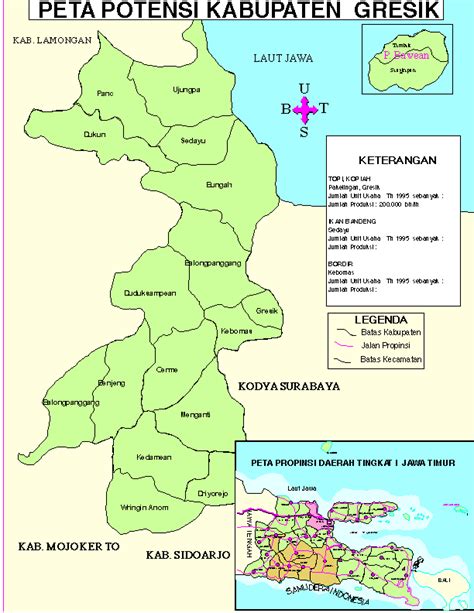 POTENTIAL MAP OF GRESIK REGENCY