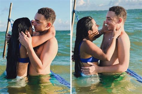 Ary Mirelle se declara a João Gomes em fotos românticas na praia