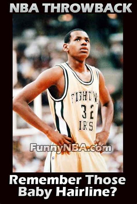 Lebrons hairline started from the bottom now we here. NBA THROWBACK : Young Lebron James In High School | NBA FUNNY MOMENTS