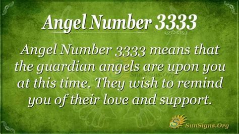 Angel Number 3333 Meaning The Astonishing Truth Sunsignsorg