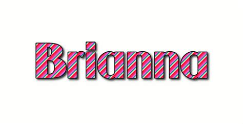 Brianna Logo Herramienta De Diseño De Nombres Gratis De Flaming Text